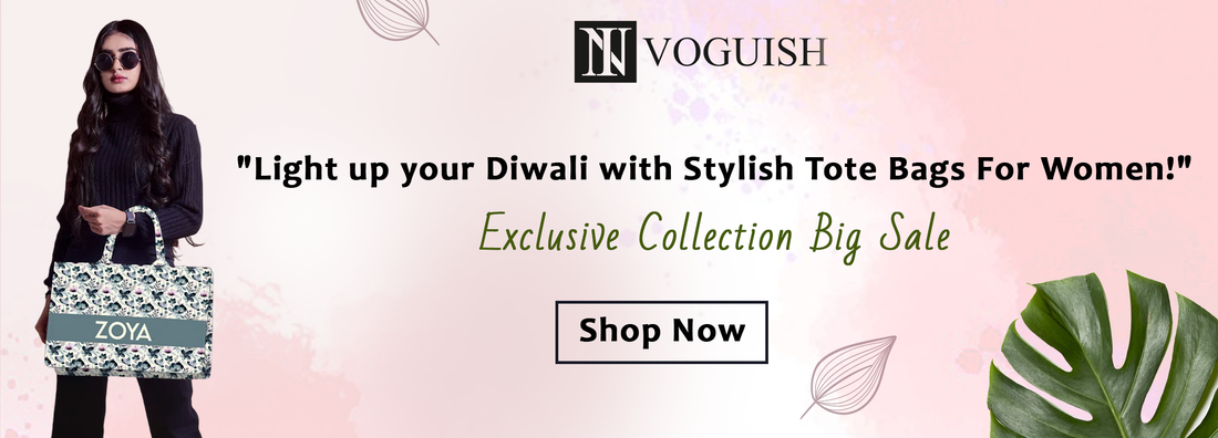Light up your Diwali with Stylish Tote Bags For Women!