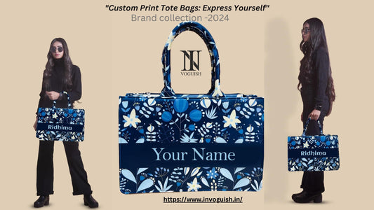 "Custom Print Tote Bags: Express Yourself"