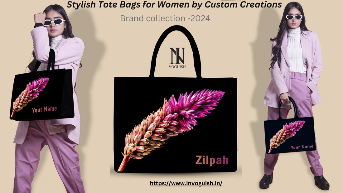 Stylish Tote Bags for Women by Custom Creations