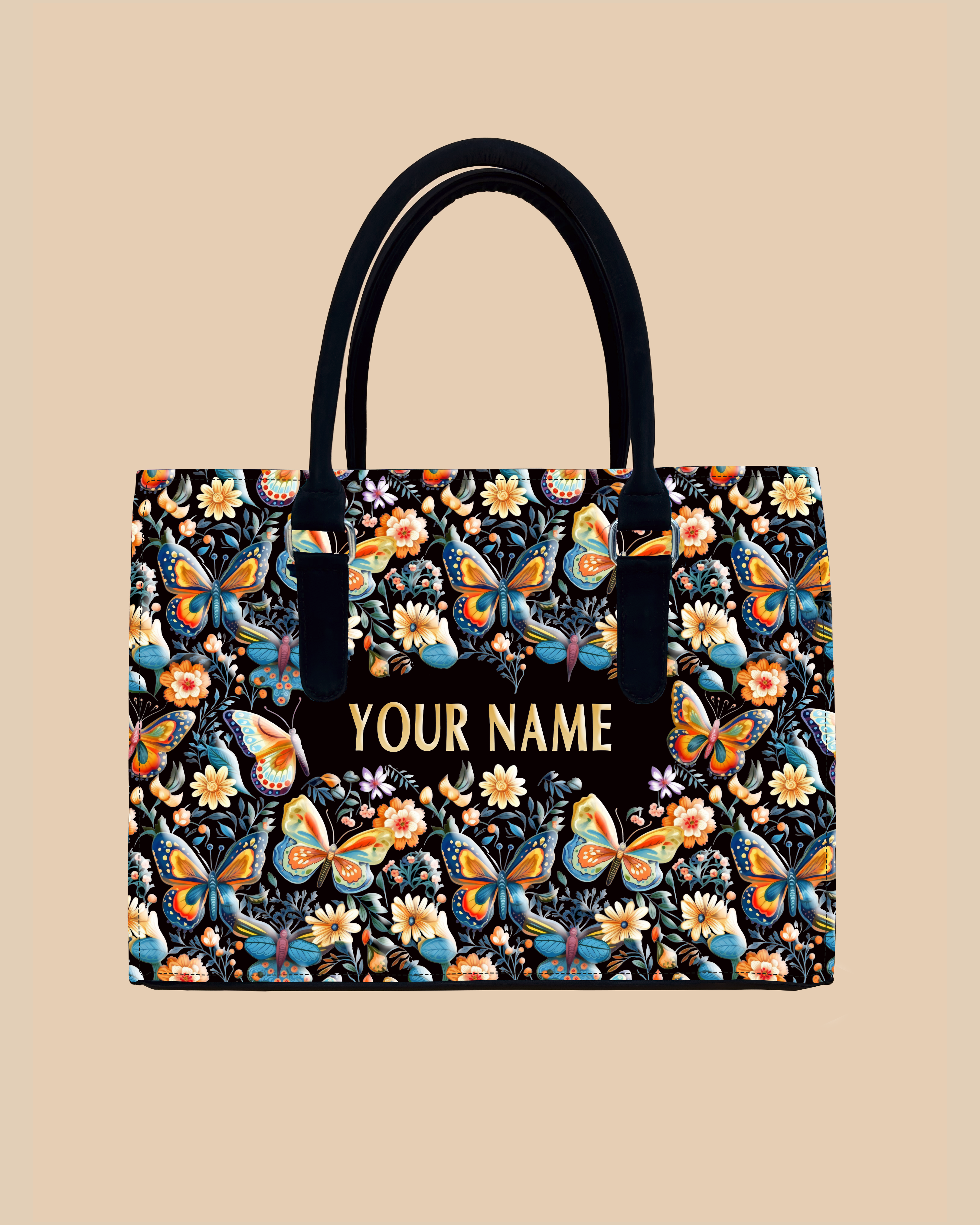 personalized sling tote bag