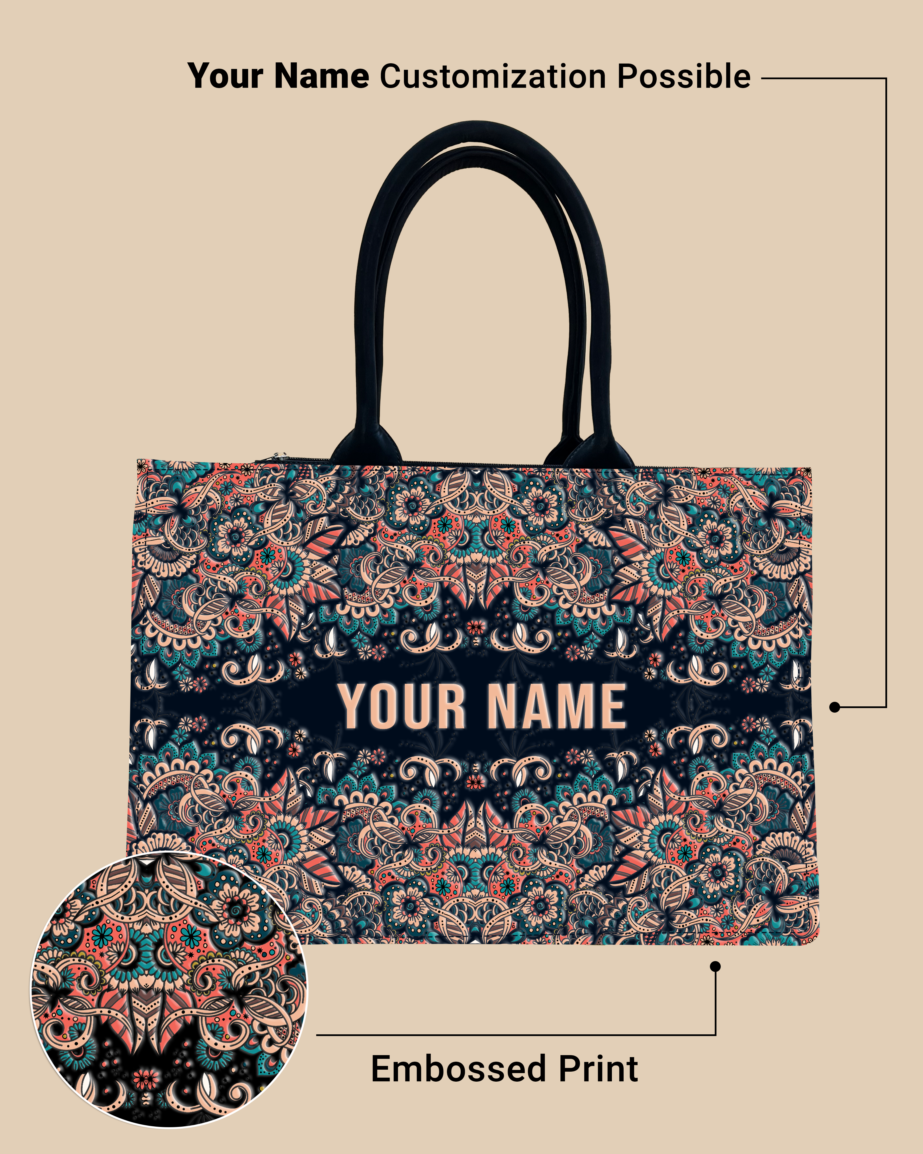 Customized Voguish Designer Bag