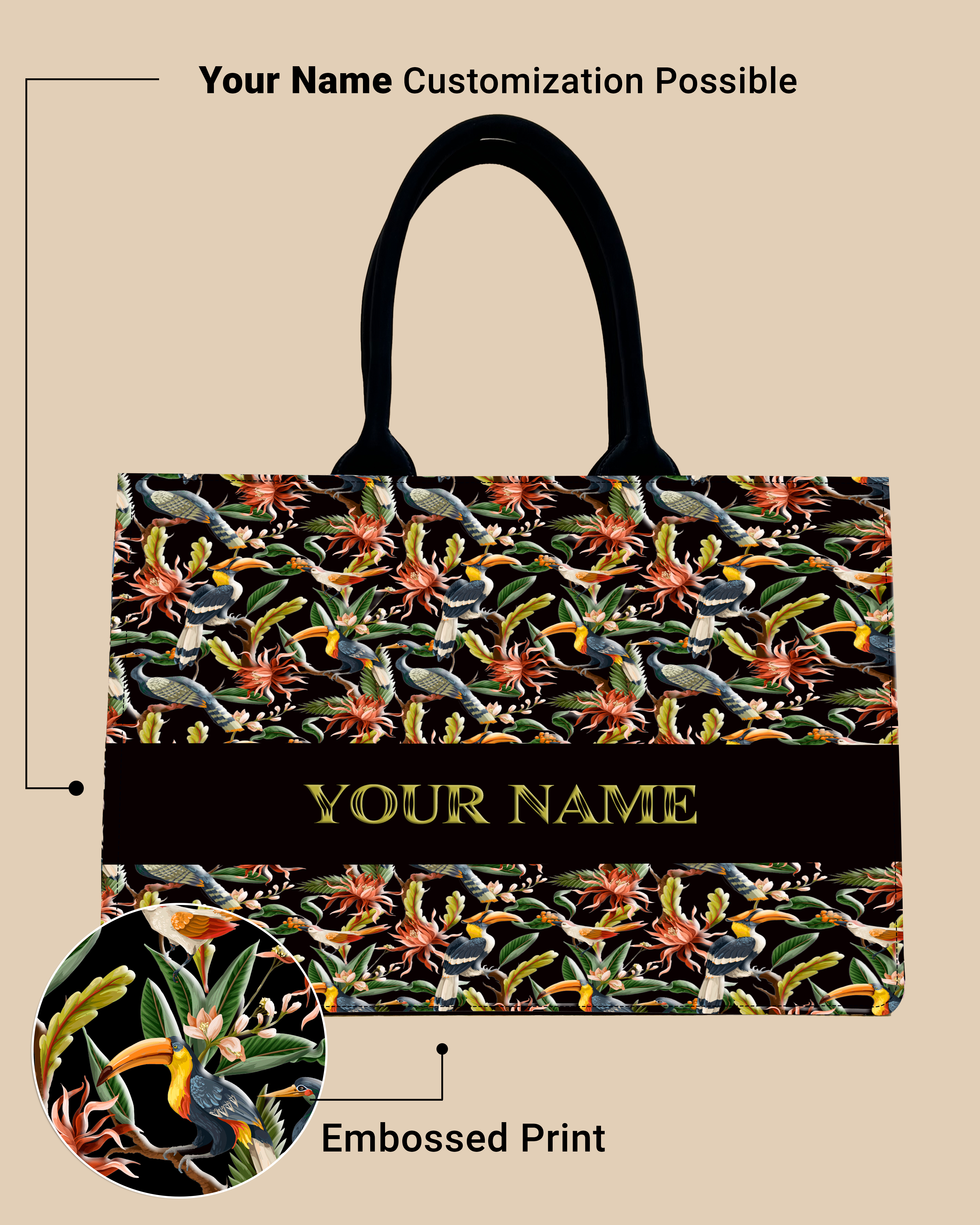 personalized customized tote bags