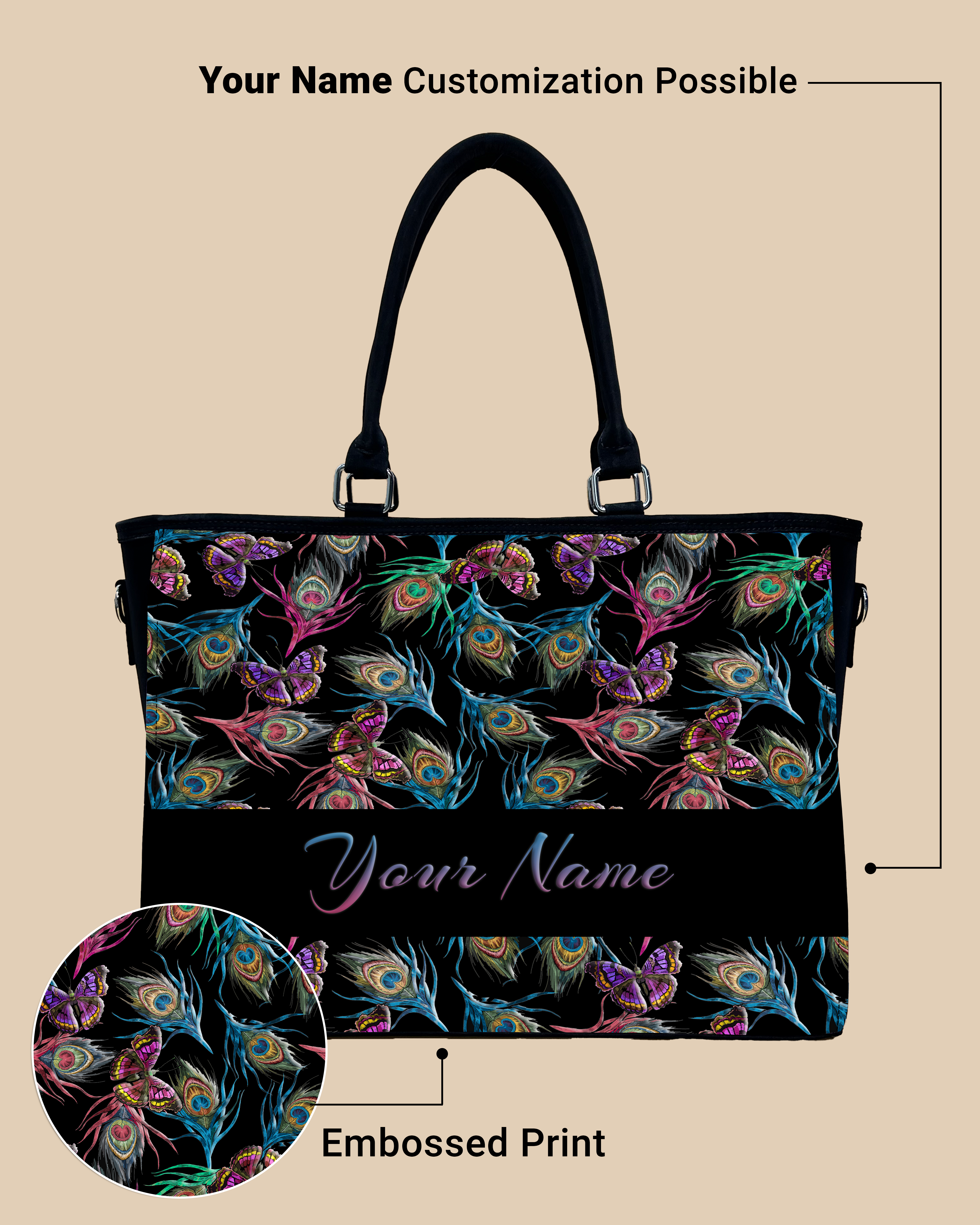 personalized bag tote