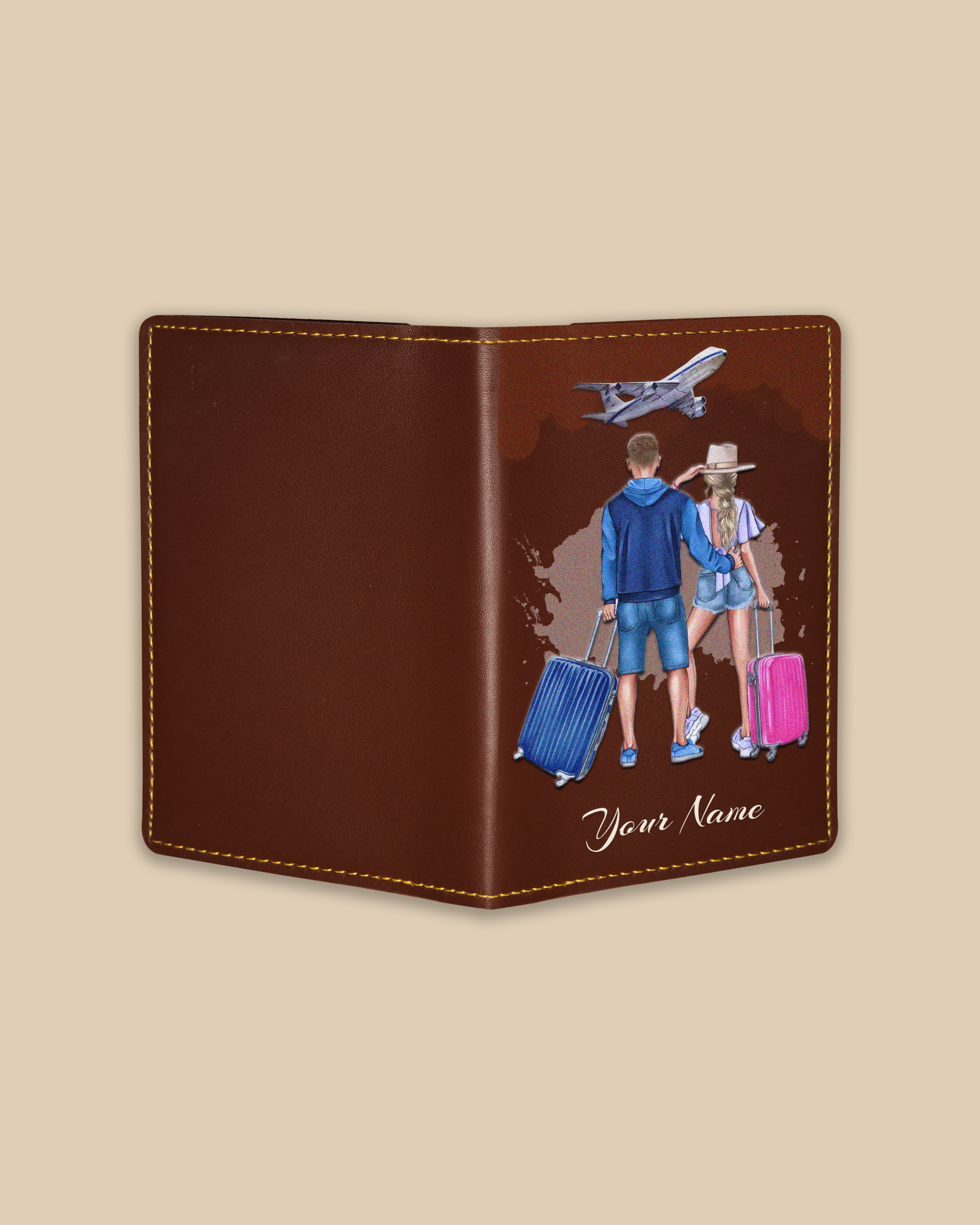 Customized Passport Cover -  ROVER