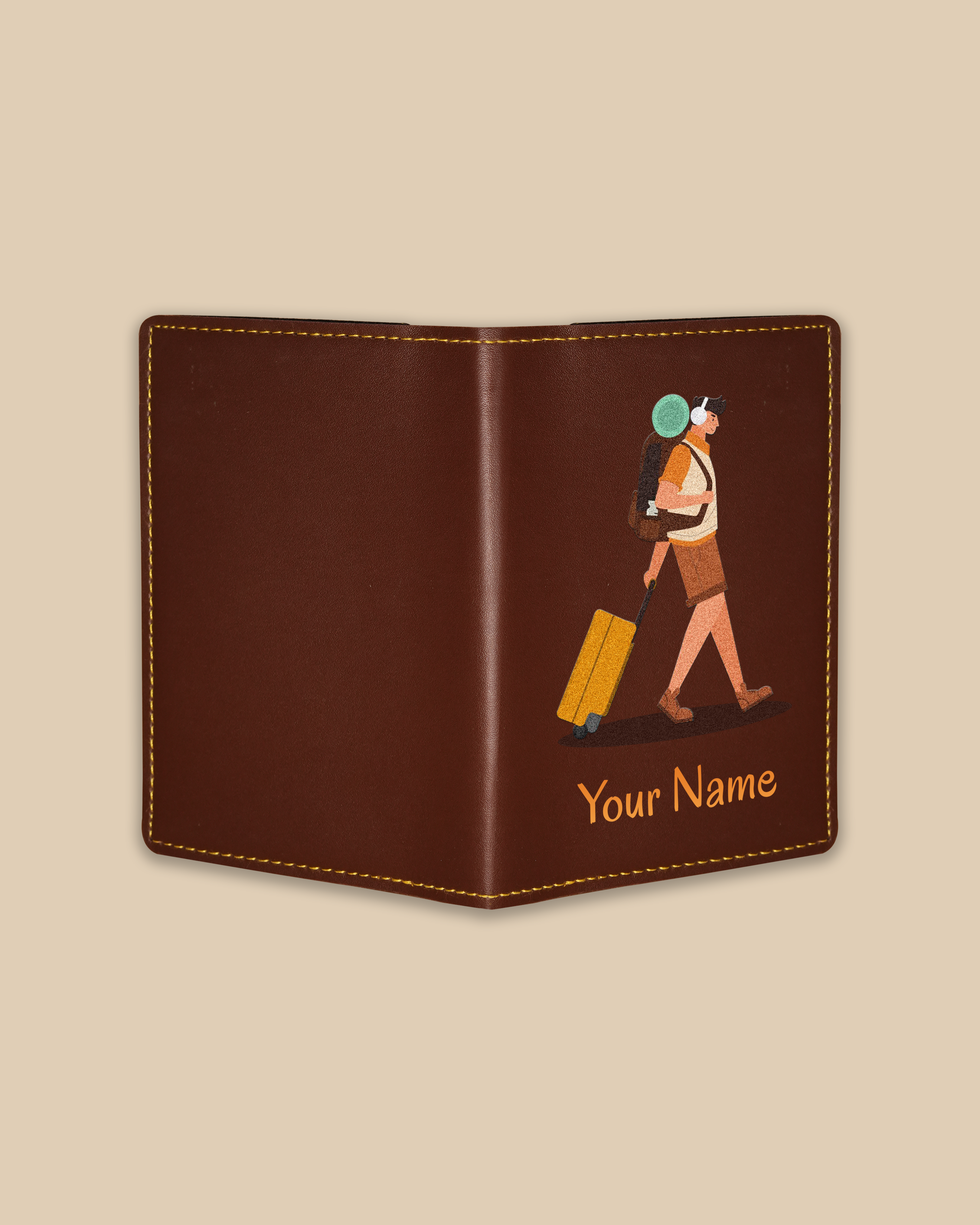 Customized Passport Cover - ROAD RUSH