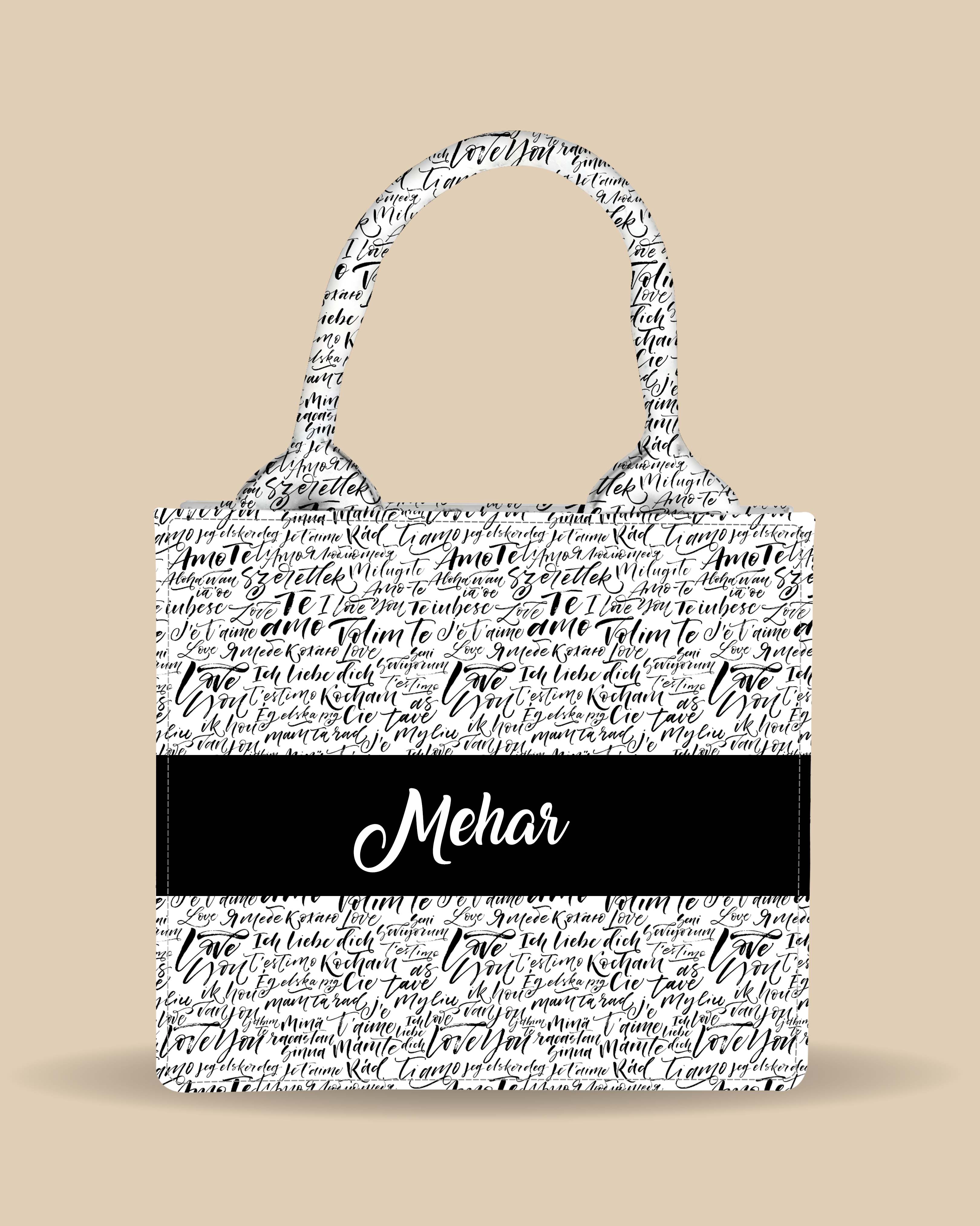 personalized bag