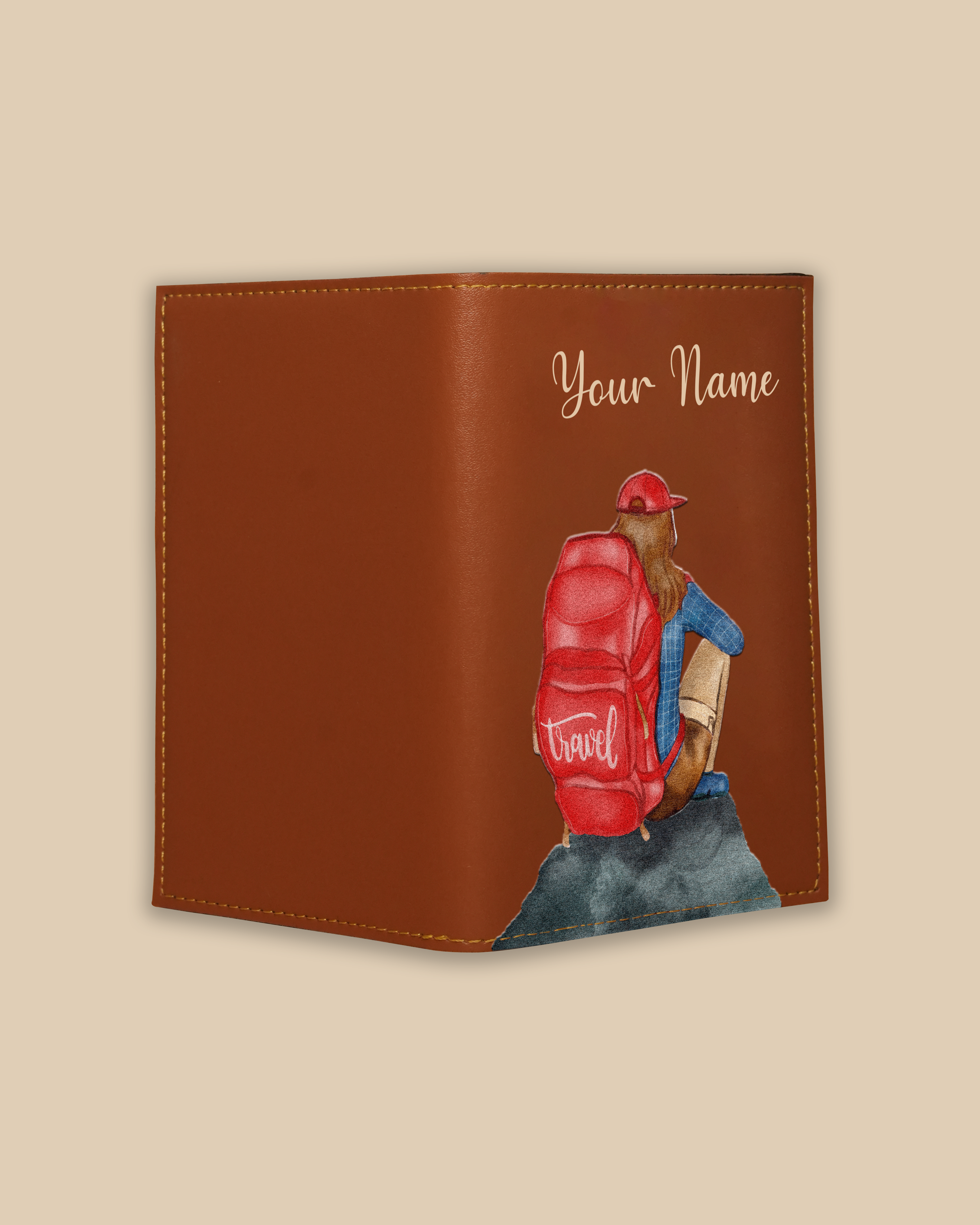 Customized Passport Cover -   TRAVEL