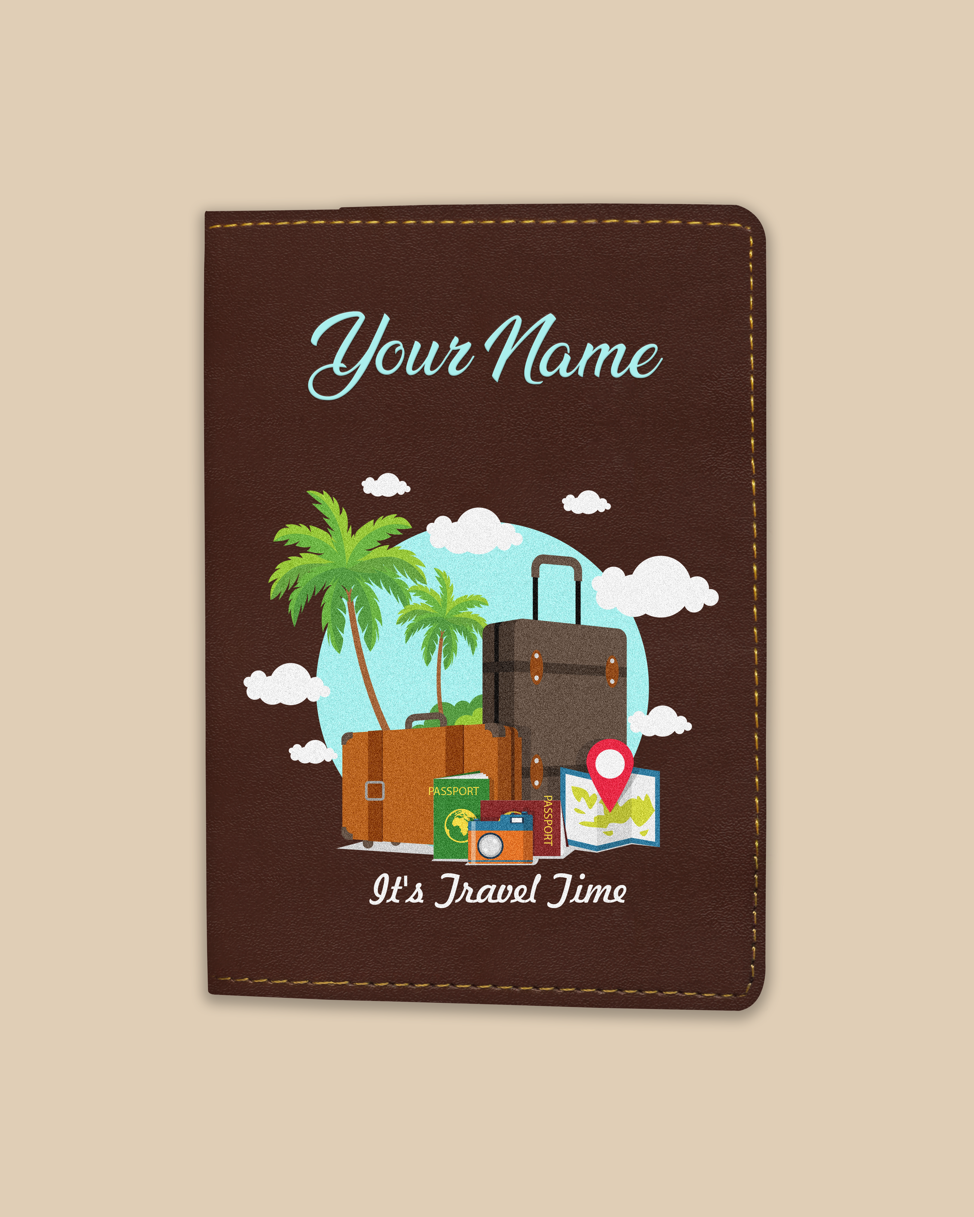 Customized Passport Cover -ITS TRAVEL